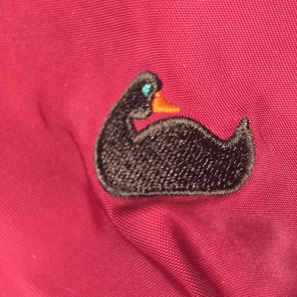 Red Nylon Dooney and Bourke Purse Handbag - Picture 2 of 5